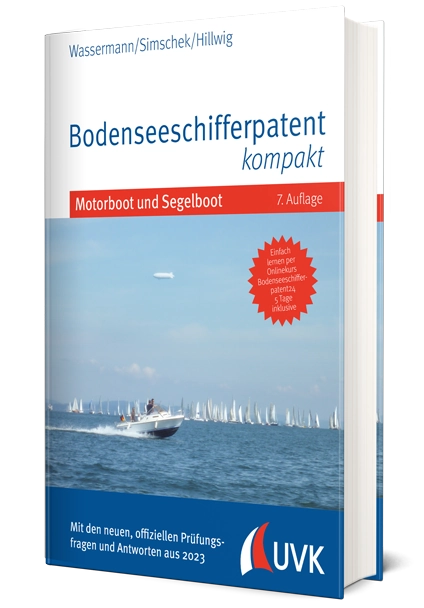 Bodenseeschifferpatent Buch mit Prüfungsfragen 2023