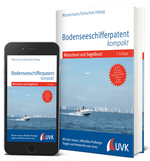 Bodenseeschifferpatent kompakt mit Prüfungsfragen 2023