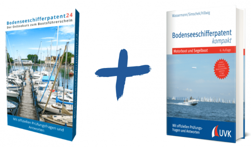 Bodenseeschifferpatent Onlinekurs und Lehrbuch